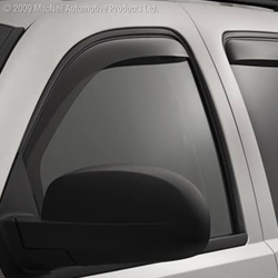 WeatherTech 03+ Toyota Prado Front SideWindow Deflectors - Dark Smoke 80329