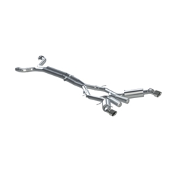 MBRP 16-19 Chevrolet Camaro SS 6 Speed 3in Dual Cat Back w/ 4.5in OD Tips - 409 (Non NPP Models) S7035409