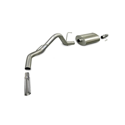 Sport Corsa/dB 2006-2008 Ford F-150 SuperCrew/6.5ft Bed 4.6L V8 Polished Sport Cat-Back Exhaust 24383