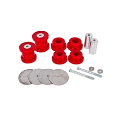 BMR 16-17 6th Gen Camaro Rear Cradle Bushing Kit (Polyurethane) - Red BK061