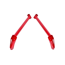 BMR 16-17 6th Gen Camaro Front Of Rear Cradle Brace - Red CB008R