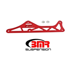 BMR 16-17 6th Gen Camaro Aluminum Driveshaft Tunnel Brace - Red DTB006R