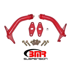 BMR 16-17 6th Gen Camaro Motor Mount Kit w/ Integrated Stands (Polyurethane) - Red MM010R