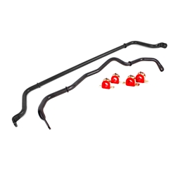 BMR 16-20 6th Gen Camaro Front & Rear Sway Bar Kit w/ Bushings - Black Hammertone SB049H