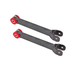 BMR 16-17 6th Gen Camaro Non-Adj. Lower Trailing Arms (Polyurethane) - Black Hammertone TCA059H