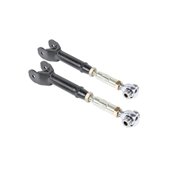 BMR 16-17 6th Gen Camaro Lower Trailing Arms w/ On-Car Adj. Rod Ends - Black Hammertone TCA061H