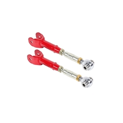 BMR 16-17 6th Gen Camaro Upper Trailing Arms w/ On-Car Adj. Rod Ends - Red UTCA060R