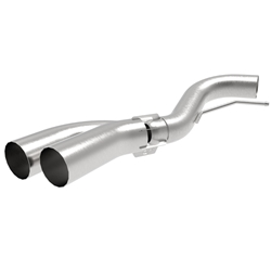 aFe Rebel DPF-Back 409 SS Exhaust System w/Dual Polished Tips 18-19 Ford F-150 V6 3.0L (td) 49-43108-P