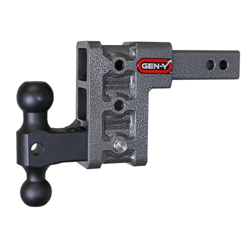 Gen-Y Mega Duty 2in Shank 5in Drop 2K TW 16K Hitch w/GH-051 Dual-Ball GH-513