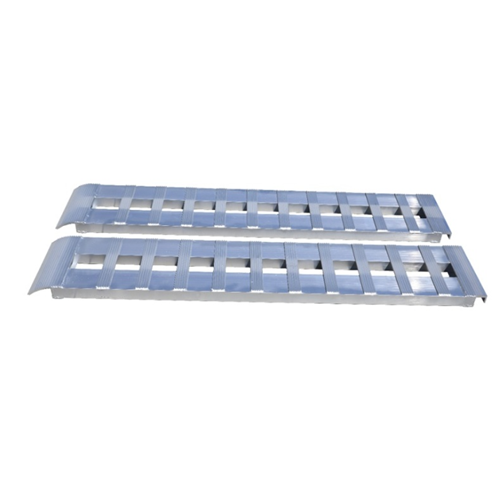 Gen-Y Heavy-Duty 14ft Aluminum Loading Ramps 15in x 168in 4K Capacity Per Ramp - Pair GH-16168