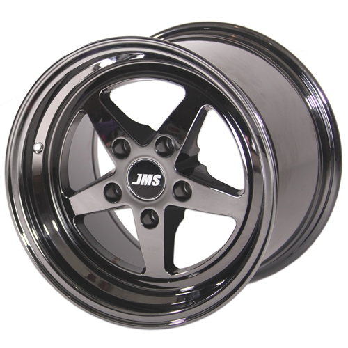 JMS Avenger Series Race Wheels - Black Chrome