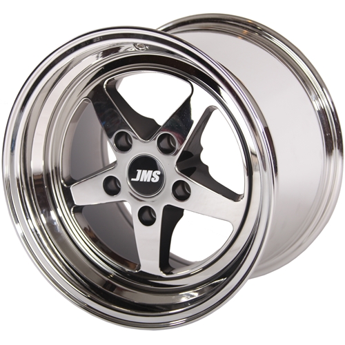 JMS Avenger Series Race Wheels - White Chrome