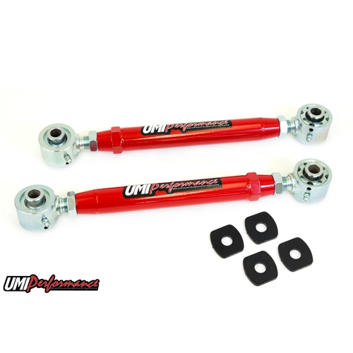 UMI Performance - 2010-2014 Camaro, 2008-2009 G8 Adjustable Toe Rods, Rear, Chromoly, Roto-Joints 2524