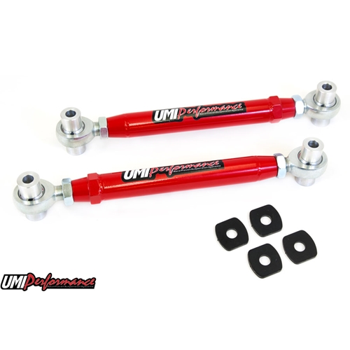 UMI Performance - 2010-2014 Camaro, 2008-2009 G8 Adjustable Toe Rods, Rear, Chromoly, Rod Ends 2522