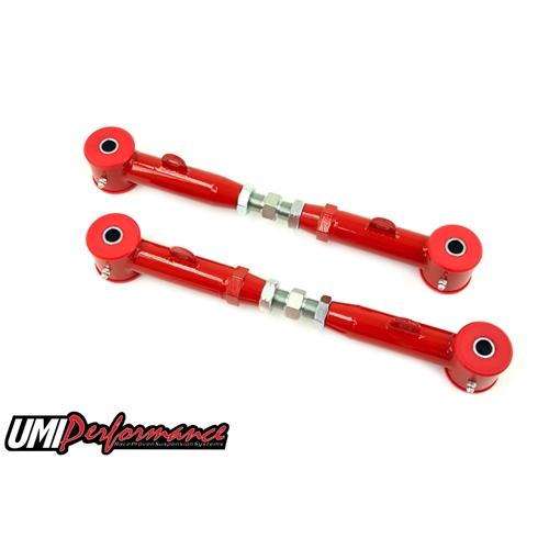 UMI Performance - 2010-2014 Chevrolet Camaro Adj Rear Toe Rods Polyurethane Bushings 2523