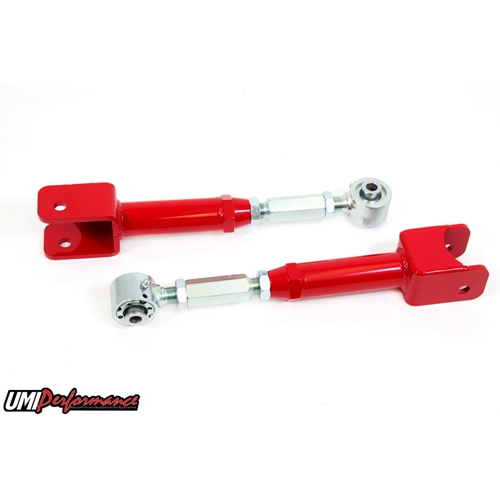 UMI Performance - 2010-2014 Camaro, 2008-2009 G8 Adjustable Trailing Arms, Rear, Roto-Joints 2526