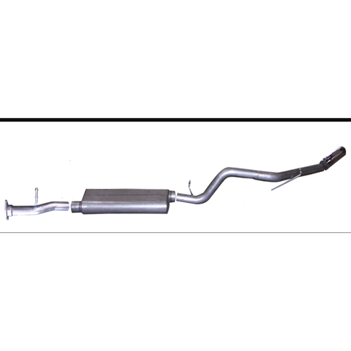 Gibson 06-09 Chevrolet Trailblazer LT 4.2L 2.5in Cat-Back Single Exhaust - Aluminized 315599