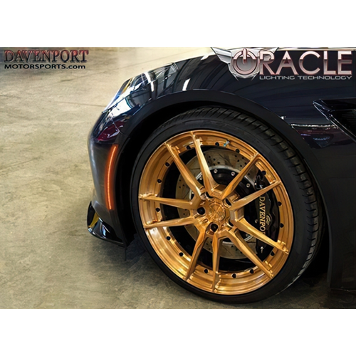 Oracle Chevrolet Corvette C7 Concept Sidemarker Set - Tinted - No Paint  orl2392-020