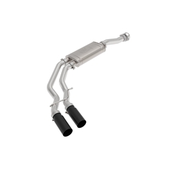 aFe Rebel 3in 409 SS Cat-Back Exhaust 2021 Ford F-150 V6 2.7L/3.5L (tt)/V8 5.0L w/ Black Tips 49-43128-B