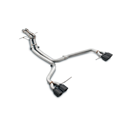 AWE Tuning Porsche Macan Touring Edition Exhaust System - Diamond Black 102mm Tips 3015-43072