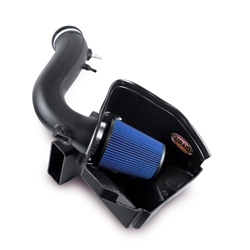 Airaid 11-14 Ford Mustang 3.7L V6 MXP Intake System w/ Tube (Dry / Blue Media) 453-265