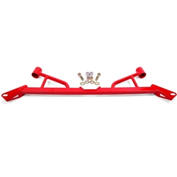 BMR 15-17 S550 Mustang Front 4-Point Subframe Chassis Brace - Red CB006R