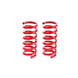 BMR 15-17 S550 Mustang Rear Drag Version Lowering Springs - Red SP088R