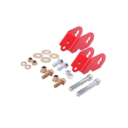 BMR Suspension 15-18 Ford Mustang S550 Rear Camber Adjustment Lockout Kit - Red WAK761R