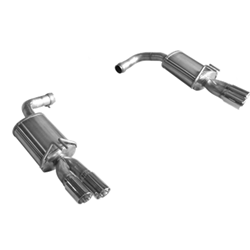 ARH Amercian Racing Headers Axle Back Exhaust CHSS-14300AXBK