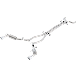 Borla 10-13 Chevy Camaro SS 6.2L V8 ATAK Catback Exhaust Incl. X Pipe works w/GFX Package 140378