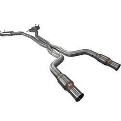 Kooks 10-15 Chevy Camaro SS/ZL1/1LE w/o Ground Effects 3in Race Catted Exhaust w/ X-Pipe 22505201