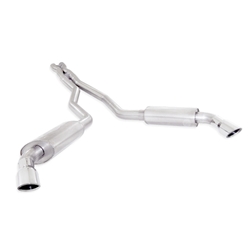 Stainless Works 2010-15 Camaro 6.2L 3in Exhaust X-Pipe Chambered Turbo Mufflers Polished Tips CA10CBL