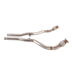 AWE Tuning Audi 8R 3.0T Non-Resonated Downpipes for Q5 / SQ5 3220-11016