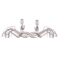 Stainless Works 20-21 Chevrolet Corvette C8 6.2L Redline Cat-Back Exhaust w/ Polished Tips C8CBR