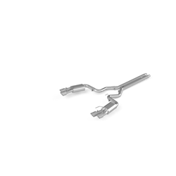 MBRP 18-19 Ford Mustang GT 5.0 3in Dual Split Rear Cat Back w/ Quad 4.0in Dual Wall Tips- T304 S7205304