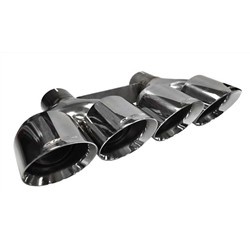 Corsa 14 Chevy Corvette C7 Stainless Steel Exhaust Tip Kit 14062