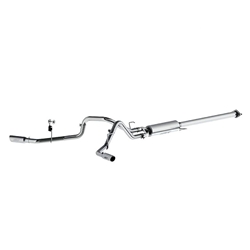 MBRP 2015 Ford F-150 2.7L / 3.5L EcoBoost 2.5in Cat Back Dual Side Split Alum Exhaust System S5254AL