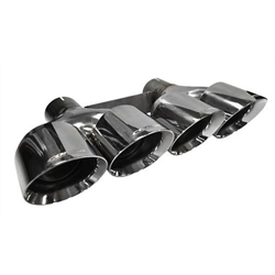 Corsa 2014-2019 Chevrolet Corvette Quad 4.5in Polished Pro-Series Tip Kit (For Corsa Exhaust Only) 14778