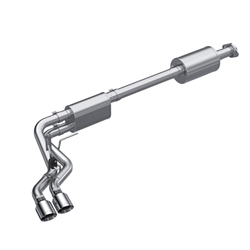 MBRP 2021+ Ford F150 T304 Pre-Axle (Street Profile) 2.5in OD Tips 3in Cat Back Exhaust S5219304