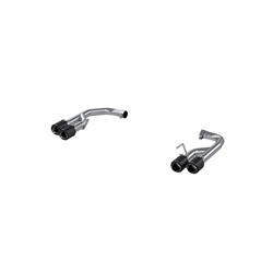 MBRP 18-21 Ford Mustang GT 5.0L T304 SS 2.5i Axle-Back, Dual Rear Exit with Quad CF Tips S72113CF