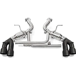 Mishimoto 2016+ Chevrolet Camaro SS Quad-Tip Pro Axle-Back Exhaust w/ Black Tips MMEXH-CAM8-16AQTPBK