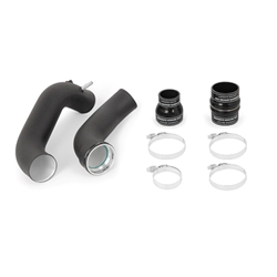 Mishimoto 15-16 Ford F-150 3.5L EcoBoost Cold-Side Intercooler Pipe Kit - Wrinkle Black MMICP-F35T-15CWBK