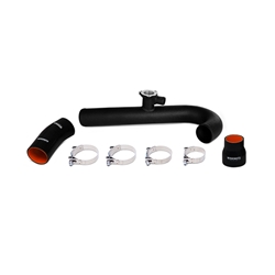 Mishimoto 2015 Ford Mustang EcoBoost 2.3L Intercooler Hot Side Wrinkle Black Pipe and Boot Kit MMICP-MUS4-15HWBK