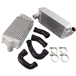 AWE Tuning 997TT/GT2 Performance Intercoolers - Black Hoses 4510-11046