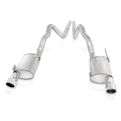 Stainless Works 2007-10 Shelby GT500 3in Catback X-Pipe S-Tube Mufflers M08GTL