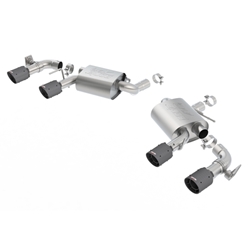 Borla 2016 Chevy Camaro SS V8 AT/MT ATAK Rear Section Exhaust with Dual Mode Valves 11925CFBA