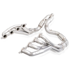 Stainless Works 2019+ Chevrolet Silverado 5.3L Catted Headers 1-7/8in Primaries 3in Leads Y-Pipe CT19HCATY