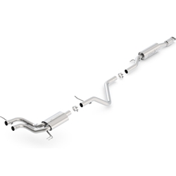 Borla 13-15 Hyundai Veloster Turbo 1.6L AT/MT FWD 2dr Dual Center Rear Exit Cat-Back Exhaust 140506