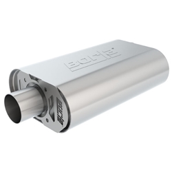 Borla CrateMuffler SBC 283/327/350 2.25in Offset/Center 14in x 4.35in x 9in S-Type Muffler 400849