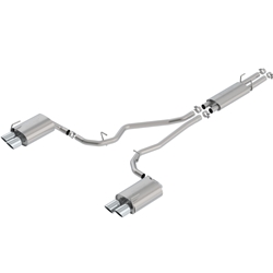 Borla 2020 Ford Explorer ST 3.0L V6 2.25in S-type Exhaust - Chrome Tips 140820